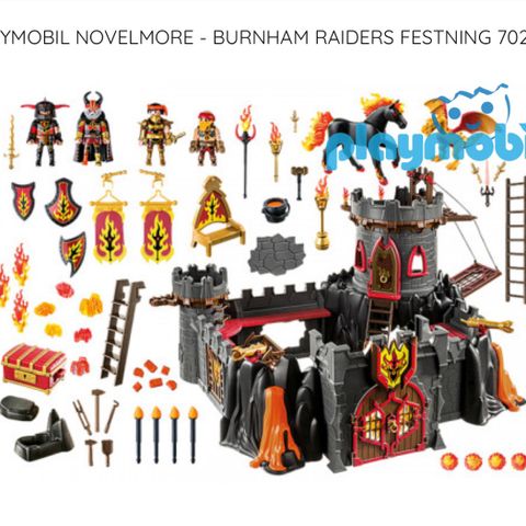 Playmobil Novelmore - Burnham Raiders Festning 70221