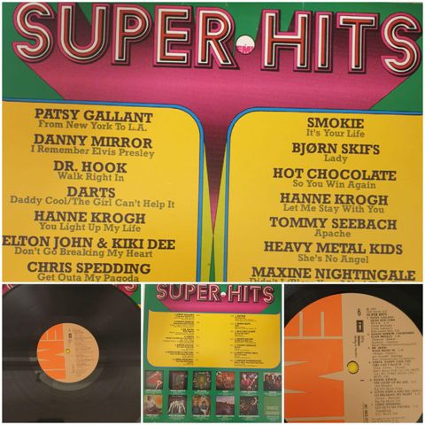 VINTAGE/RETRO LP-VINYL " SUPER HITS 1978"