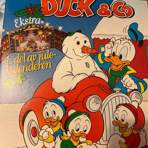 Donald Duck nr 47 1996 (med julekalender bilag)