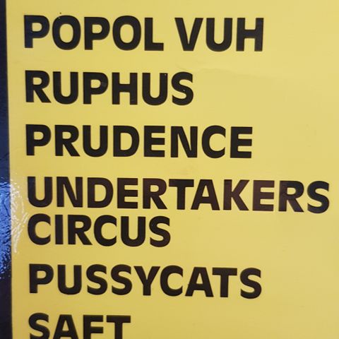 Pop På Topp - Popol Vuh/Ruphus/Prudence/Undertakers Circus/Pussycats/Saft