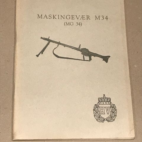 MG 34 manualer