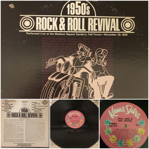 VINTAGE/RETRO LP-VINYL "1950,S ROCK & ROLL REVIVAL "