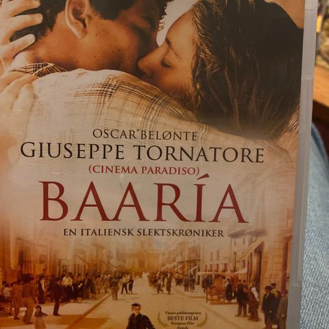 Baaria (norsk tekst) Dvd