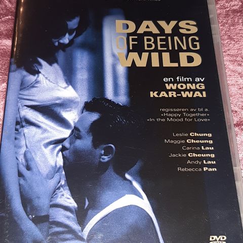 Days Of Being Wild [DVD]norsk tekst