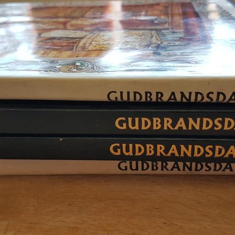 Fortids Kunst i Norges bygder, 4 bind om Gudbrandsdalen