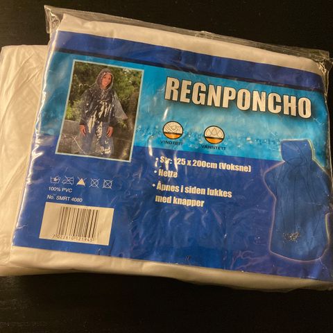 Regnponchoer