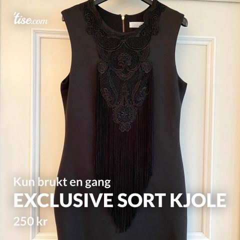 Exclusive Sort Kjole