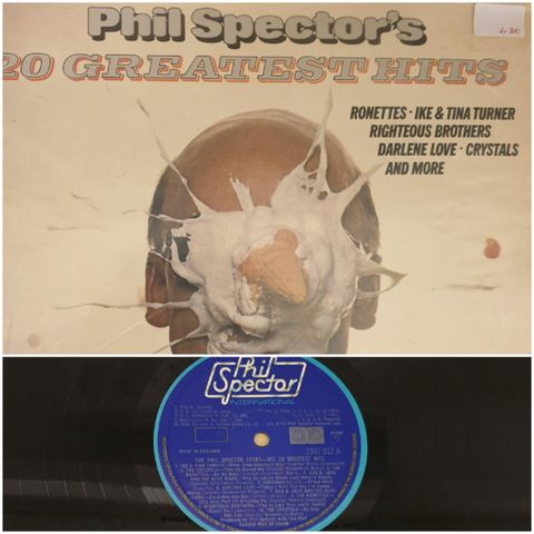 VINTAGE/RETRO LP-VINYL "PHIL SPECTOR'S/20 GREATEST HITS "