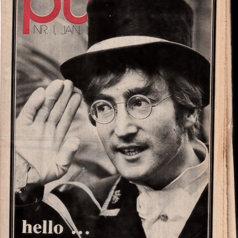 MUSIKKAVISEN PULS:  HELLO...GOODBYE - JOHN LENNON 1940-1980 ++++++