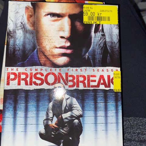 Beste serie som er laget? ?? Prison  break sesong 1, 2, 3, 4. og Final Break.