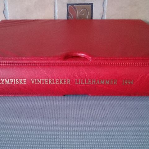 Postens OL-samling, de XVII olympiske vinterleker Lillehammer 1994 til salgs