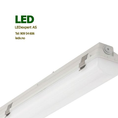 LED 125watt industri armatur IP65 PMMA AKRYL