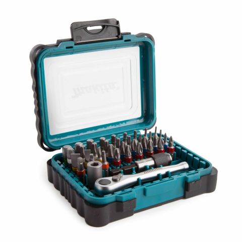 Makita P-79158 39-delers mini skrallesett levert i hendig etui