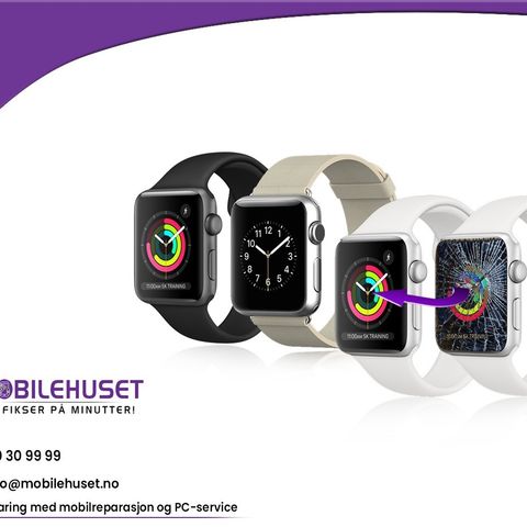 KNUST APPLE WATCH? RASK LEVERING - LAVE PRISER