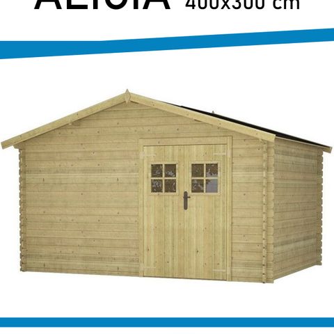 Alicia - Redskapsbod - 400x300cm