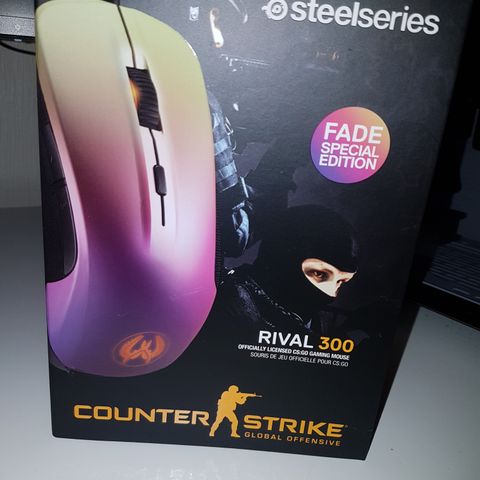 CS:GO Fade Special Edition - SteelSeries Rival 300 Gaming Mus CSGO