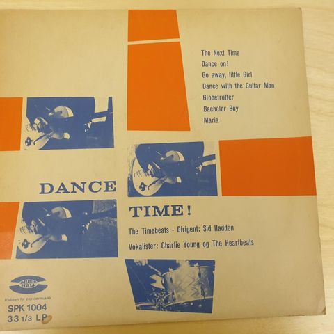 Dance Time ! LP plate.