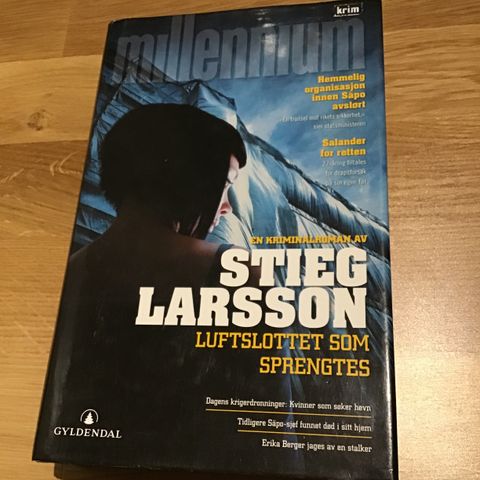 Bok: Stieg Larsson, Luftslottet som sprengtes