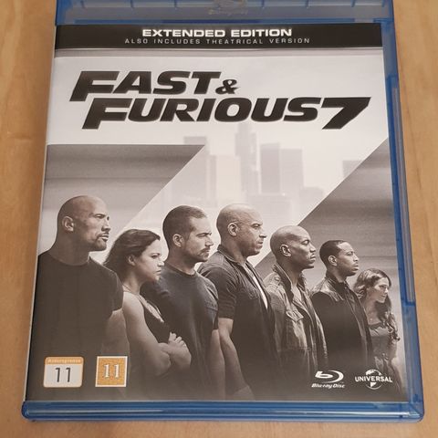 Fast & Furious 7  ( BLU-RAY )