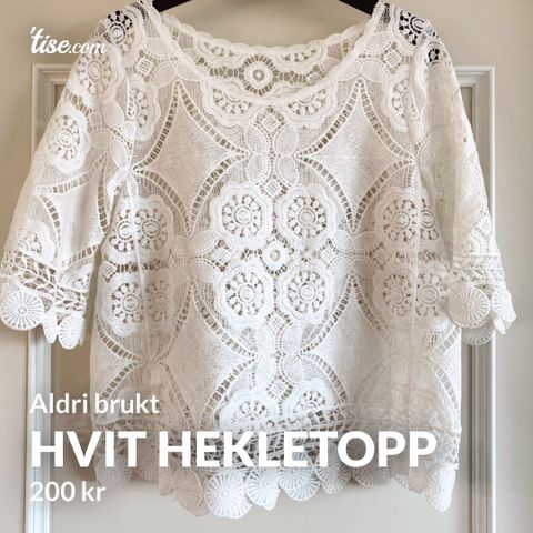 Hvit Hekletopp