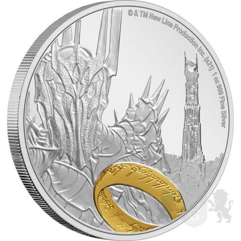 THE LORD OF THE RINGS™ – Sauron 1oz Silver Coin