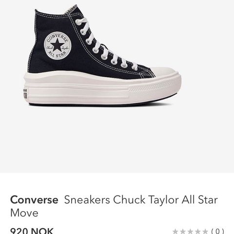 Converse Chuck Taylor All Star Move strl 37,5