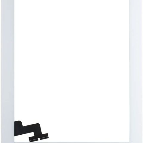 iPad 2 - HVIT - Komplett glass & digitizer