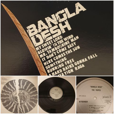 VINTAGE/RETRO LP-VINYL "THE TRIBE/BANGLA DESH "