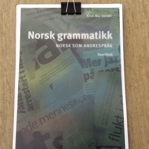 norsk grammatikk