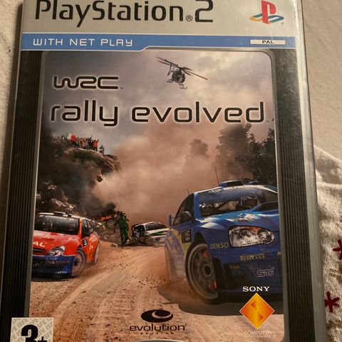 playstation 2 W2c rally evolved.