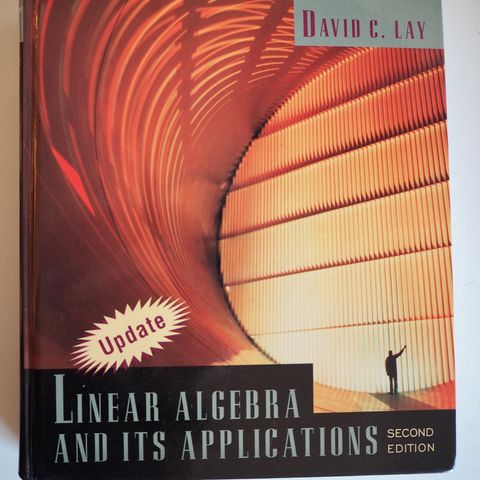 "Linear algebra and its applications" av David Lay