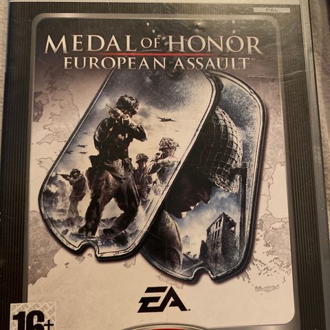 playstation 2. Medal of honor. European assault