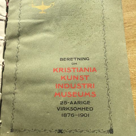 Kristiania kunstindustri. Utgitt 1901