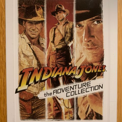 Indiana Jones The Adventure Collection steelbook (3 disker)