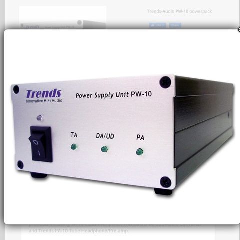 Helt ny Trends Pw-10 Power Suply Unit
