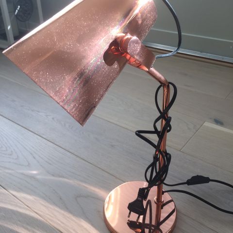 lampe , som ny, brukt et år