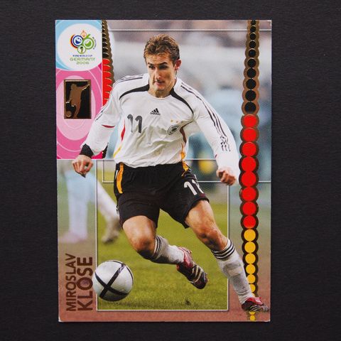 Miroslav Klose #83 Panini fotballkort 2006, FIFA World Cup Germany