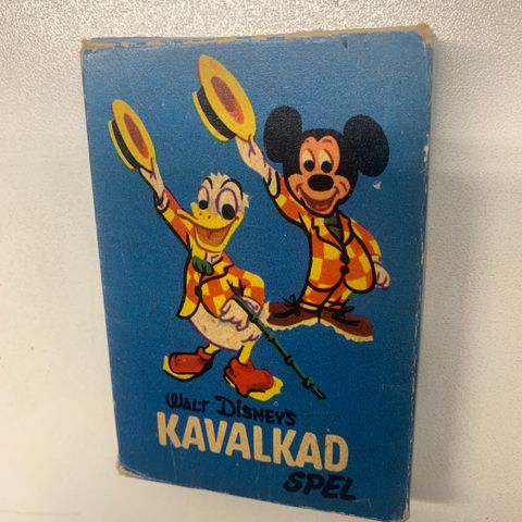 Vintage Disney kortspill