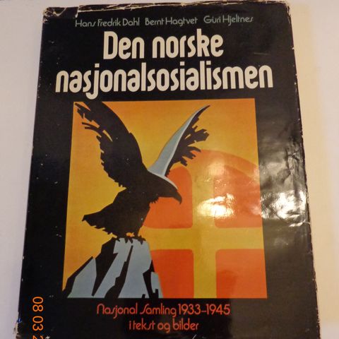 Den Norske Nasjonalsosialismen" av Hans Fredrik Dahl,Bernt Hagtvet,Guri Hjeltnes