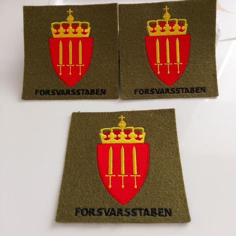 Forsvarsstaben patch