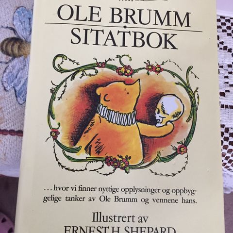 Ole Brumm. Sitatbok.   Gyldendal 1996