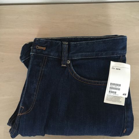Denim Jeans - 33/32 og Slim Fit