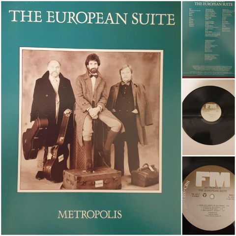 VINTAGE/RETRO LP-VINYL "THE EUROPEAN SUITE/METROPOLIS 1985 "