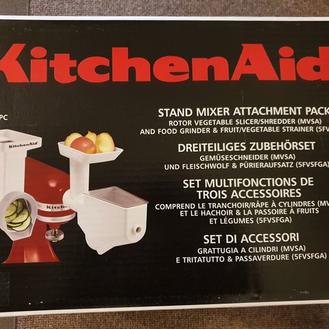 Tilbehør til KitchenAid Artisan kjøkkenmaskin