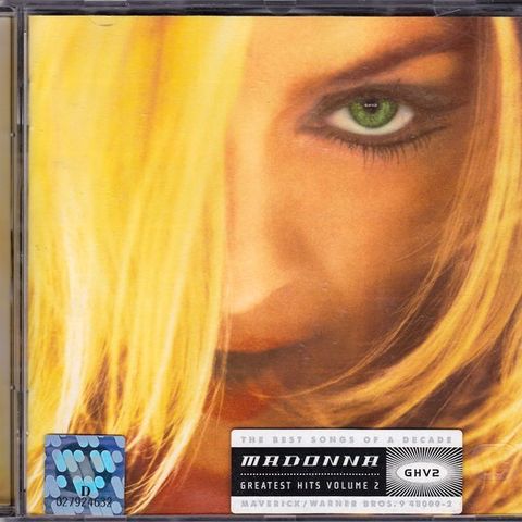 Madonna –  Greatest Hits Volume 2( CD, Comp, Opt 2001)