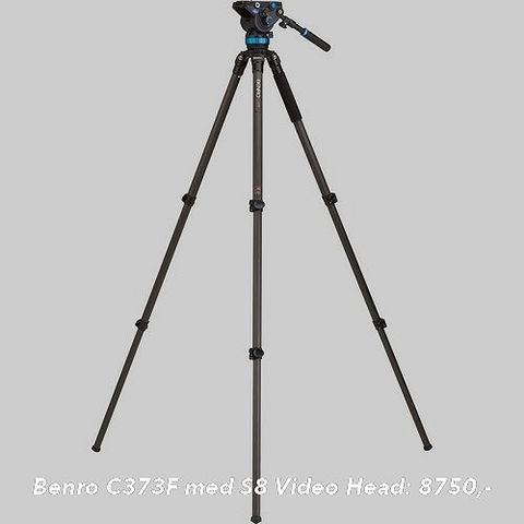 Benro C373F med S8 Video Head