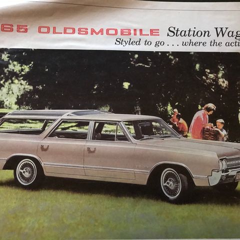 1965 Oldsmobile brosjyre