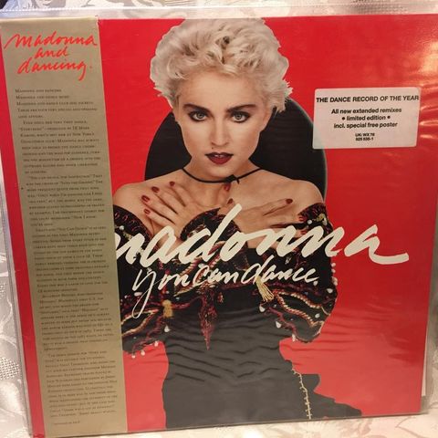 MADONNA VINYLSAMLING SELGES