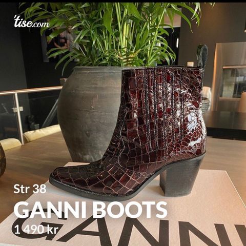 Ganni callie boots str 38