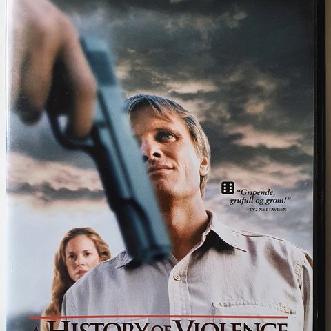 DVD Thriller "A History of Violence" 2005 💥 Kjøp 3for100,-
